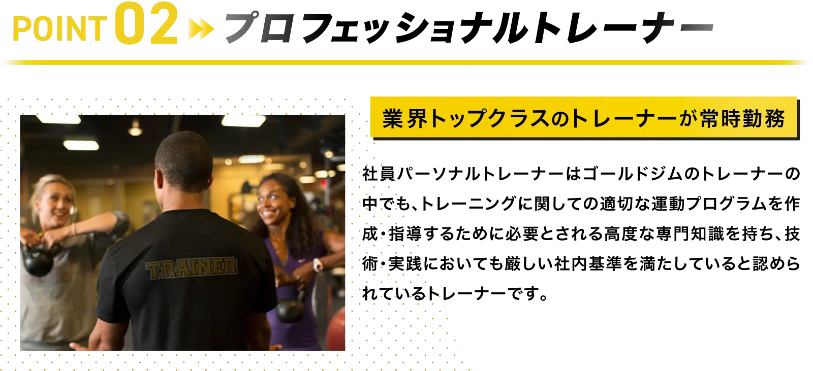 point2プロフェッショナルトレーナー